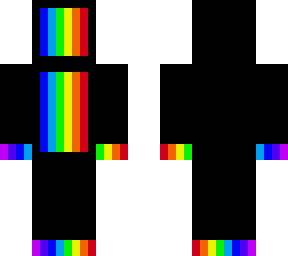 rainbow skin