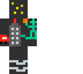 really bad pixel art... city pixel art (collab with theshadowedmc but rip me)