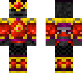 red and gold