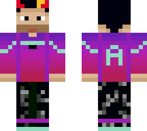 Skin de AuronPlay estilo biyn modificada | Minecraft Skin