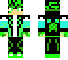 skin gamer verde