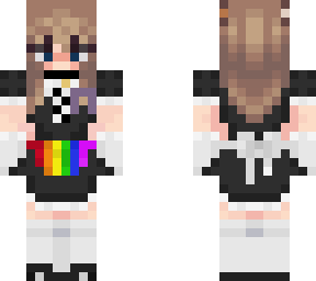 skin maid pride edit w/ techno support edit