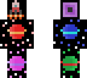 space pixel art