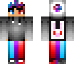team bunny gamer (blue and red) (updated jacket)