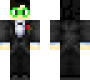 veplector con traje elegante