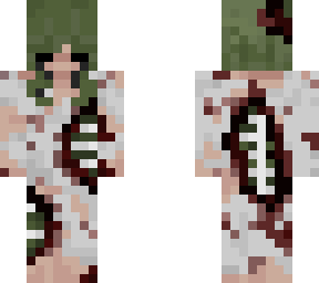 zombie long hair, any gender