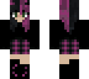black & pink duck