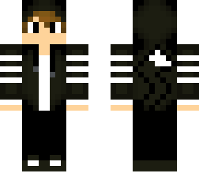 black and white skin