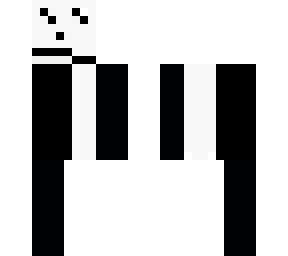 black and white skin