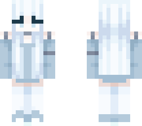 blue girl