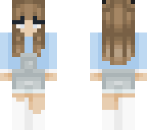 blue overalls water
