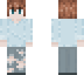 boy w/ blue sweater