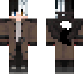 cat boy in coat