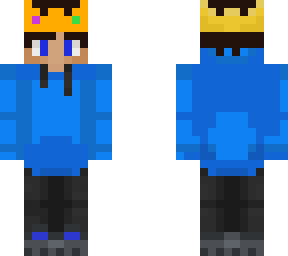 crown man cool blue