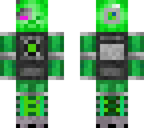 cyborg green steve