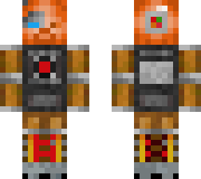 cyborg orange steve