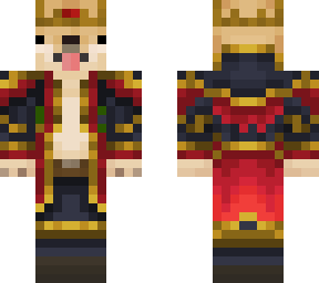 doge in robes with crown