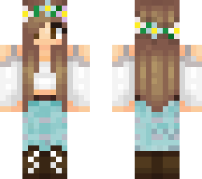 ellapaiella but with jeans and brown eyes