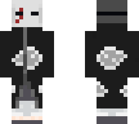 greay akatsuki with anbu mask