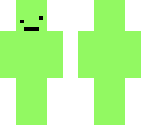 green and squinted