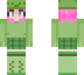 green girl