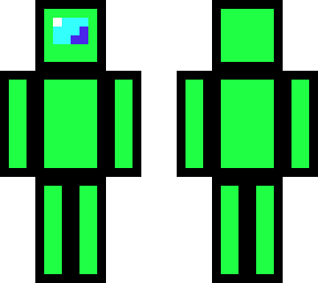 lime (among us) (4 pixel)