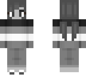 monochrome girl