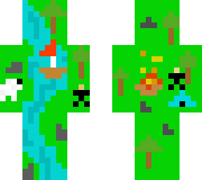 my announcement skin, a journey through the woods