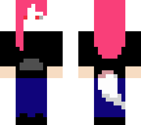 normal girl with mask