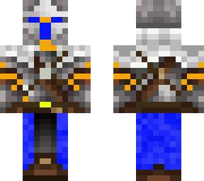 orange creeper as a knight