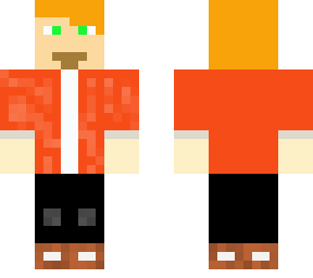 orange jacket