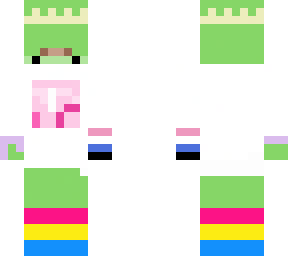 pan and genderfluid frog