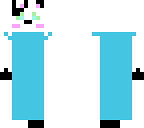 panda in a dress!