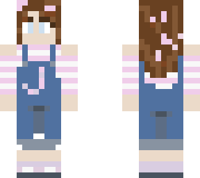 pink j overalls