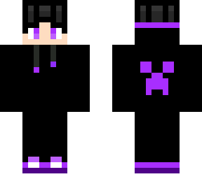 purple gamer boy - cool effect