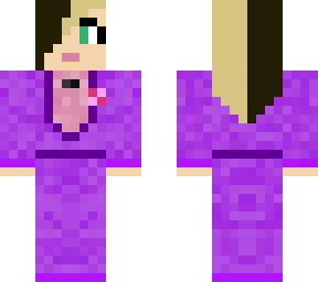 purple suit