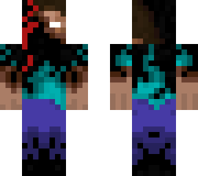 red corrupt herobrine