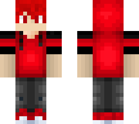 red hoodie maid