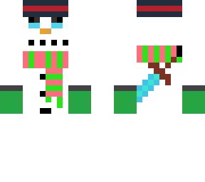 snowman created by desmondrainy