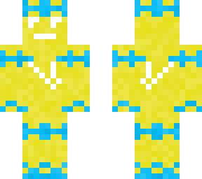 yellow blup skin