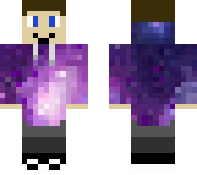 a cool guy in a galaxy hoddie
