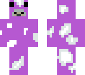 a purple cow