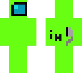 among us imposter green