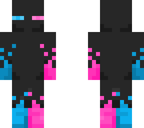 blue and pink magma slender
