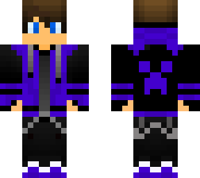 blue gamer boy