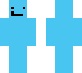 blue man