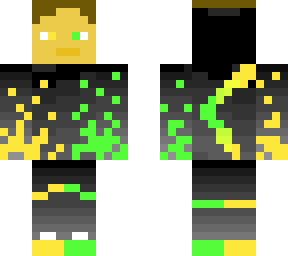 boy green, yellow