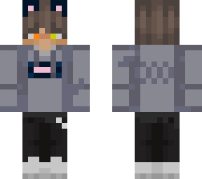boy in hoodie but have cat ears
