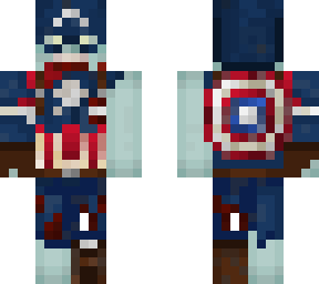 captain america zombie