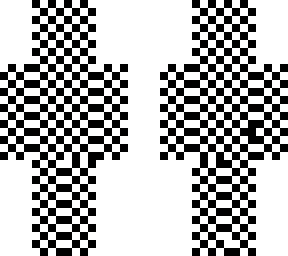 checker's board remade